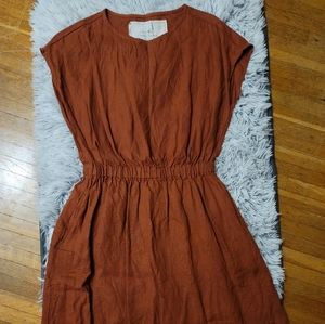 Not Perfect Linen sleeveless dress size small